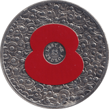 2014 FIVE POUNDS LEST WE FORGET - WORLD COINS - Cambridgeshire Coins
