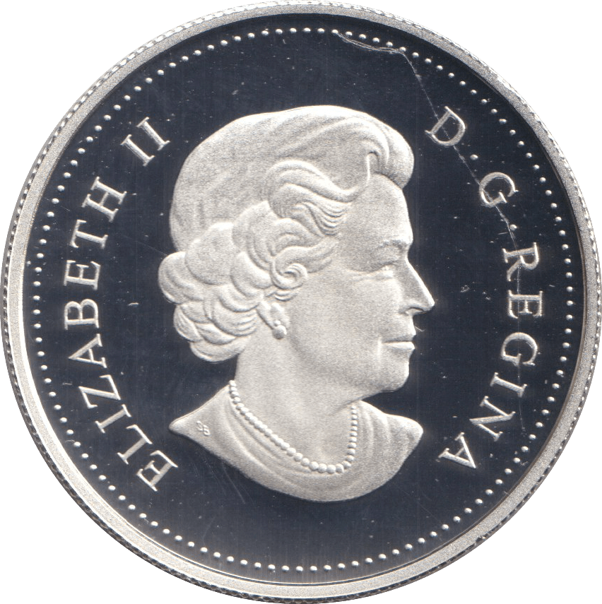 2014 FIVE POUNDS SILVER PROOF CANADA - SILVER WORLD COINS - Cambridgeshire Coins