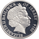 2014 FIVE POUNDS SILVER PROOF LEST WE FORGET - SILVER WORLD COINS - Cambridgeshire Coins