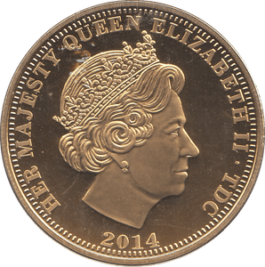 2014 FOUR GENERATIONS ONE CROWN - WORLD COINS - Cambridgeshire Coins