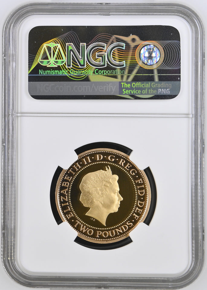 2014 GOLD PROOF £2 WWI 100TH ANNIVERSARY PF 69 - NGC GOLD £2 - Cambridgeshire Coins