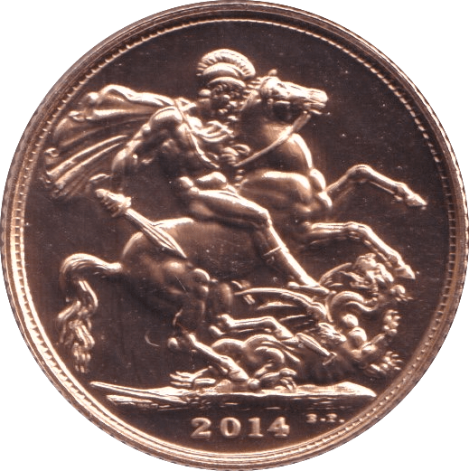 2014 GOLD SOVEREIGN ( BU ) - SOVEREIGN - Cambridgeshire Coins