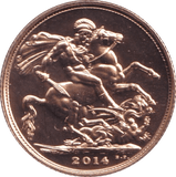 2014 GOLD SOVEREIGN ( BU ) - SOVEREIGN - Cambridgeshire Coins