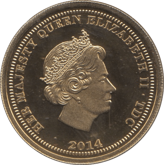 2014 GOLD SOVEREIGN TRISTAN DA CUNHA ( PROOF ) - Gold World Coins - Cambridgeshire Coins