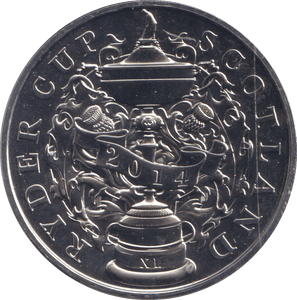 2014 MEDALLION RYDER CUP SCOTLAND - WORLD COINS - Cambridgeshire Coins