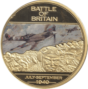 2014 MEDALLION WWII 75TH ANNIVERSARY - BATTLE OF BRITAIN - WORLD COINS - Cambridgeshire Coins