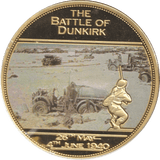 2014 MEDALLION WWII 75TH ANNIVERSARY - BATTLE OF DUNKIRK - WORLD COINS - Cambridgeshire Coins