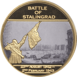 2014 MEDALLION WWII 75TH ANNIVERSARY - BATTLE OF STALINGRAD - WORLD COINS - Cambridgeshire Coins