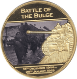 2014 MEDALLION WWII 75TH ANNIVERSARY - BATTLE OF THE BULGE - WORLD COINS - Cambridgeshire Coins