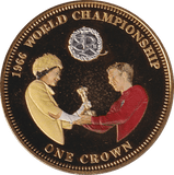 2014 ONE CROWN 1966 WORLD CHAMPIONSHIP TDC - WORLD COINS - Cambridgeshire Coins