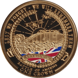 2014 ONE CROWN BATTLE OF AMIENS TDC - WORLD COINS - Cambridgeshire Coins