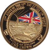 2014 ONE CROWN BATTLE OF JUTLAND TDC - WORLD COINS - Cambridgeshire Coins