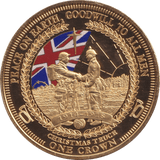 2014 ONE CROWN CHRISTMAS TRUCE BU - WORLD COINS - Cambridgeshire Coins