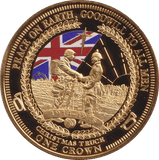 2014 ONE CROWN CHRISTMAS TRUCE F59 - Crown - Cambridgeshire Coins