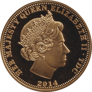 2014 ONE CROWN CHRISTMAS TRUCE F59 - Crown - Cambridgeshire Coins