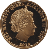 2014 ONE CROWN CHRISTMAS TRUCE F59 - Crown - Cambridgeshire Coins