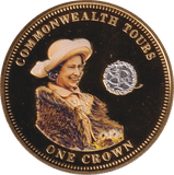 2014 ONE CROWN COMMONWEALTH TOURS TDC - WORLD COINS - Cambridgeshire Coins