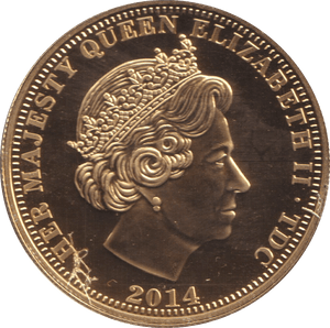 2014 ONE CROWN KITCHENER POSTER BU - WORLD COINS - Cambridgeshire Coins