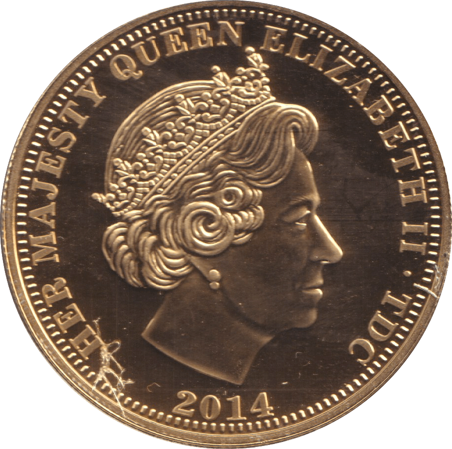 2014 ONE CROWN KITCHENER POSTER BU - WORLD COINS - Cambridgeshire Coins