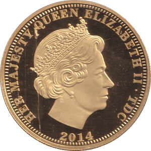 2014 ONE CROWN LIFE IN THE TRENCH PROOF - WORLD COINS - Cambridgeshire Coins