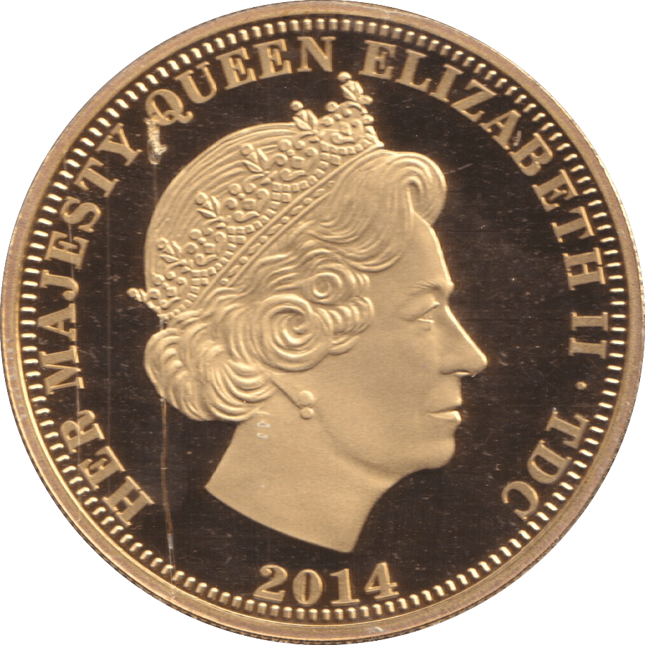 2014 ONE CROWN LIFE IN THE TRENCH PROOF - WORLD COINS - Cambridgeshire Coins