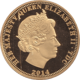 2014 ONE CROWN LIFE IN THE TRENCH PROOF - WORLD COINS - Cambridgeshire Coins
