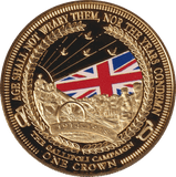 2014 ONE CROWN THE GALLIPOLI CAMPAIGN TDC - WORLD COINS - Cambridgeshire Coins