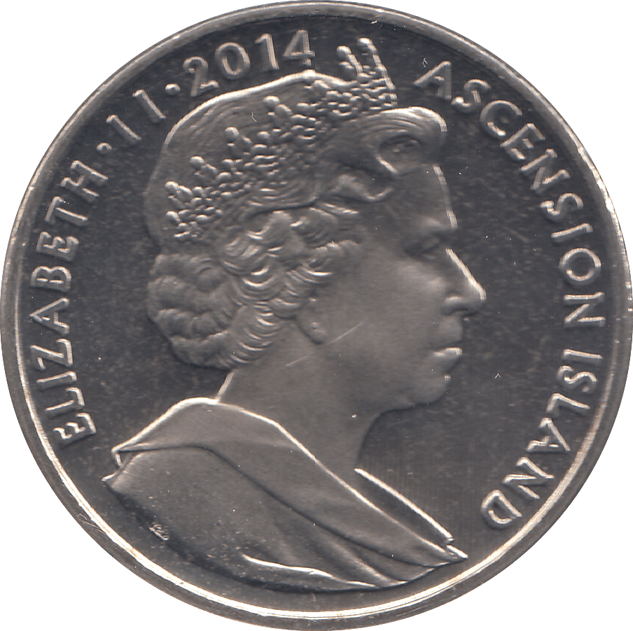2014 ONE CROWN WE WILL REMEMBER THEM ( BU ) - WORLD COINS - Cambridgeshire Coins