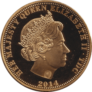 2014 ONE CROWN WE WILL REMEMBER THEM F61 - Crown - Cambridgeshire Coins