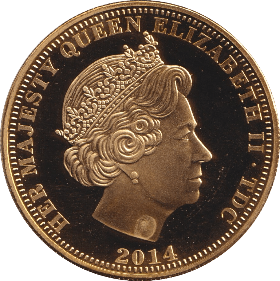 2014 ONE CROWN WE WILL REMEMBER THEM F61 - Crown - Cambridgeshire Coins