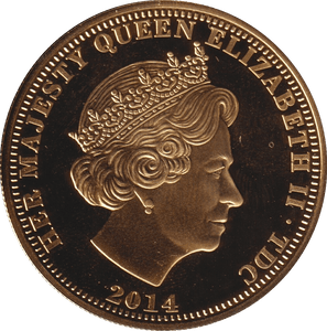 2014 ONE CROWN WE WILL REMEMBER THEM TDC - WORLD COINS - Cambridgeshire Coins