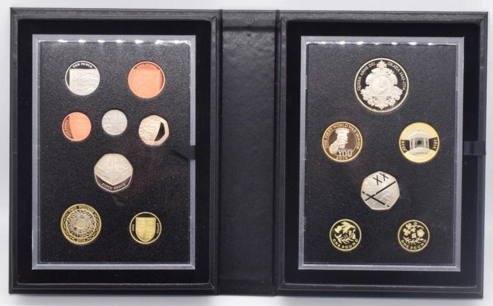 2014 ROYAL MINT COLLECTORS PROOF SET - Proof Set Black - Cambridgeshire Coins