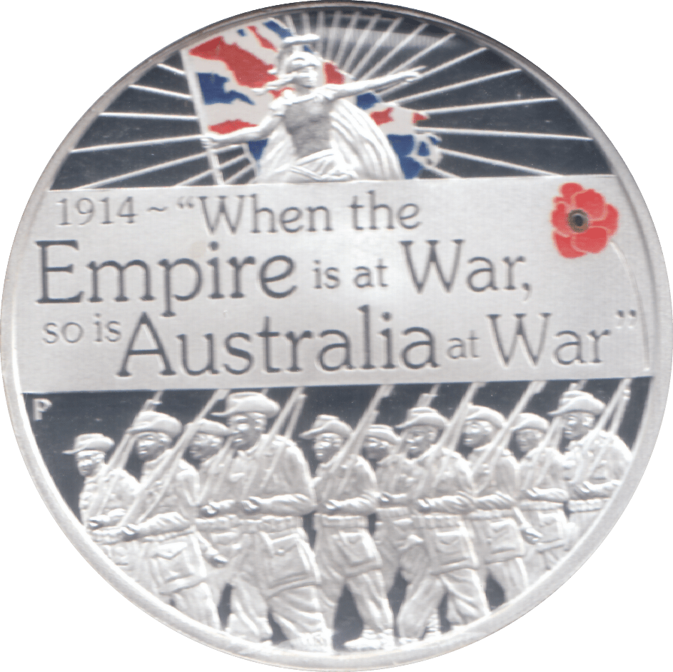 2014 SILVER $1 AUSTRALIA ( PROOF ) - SILVER WORLD COINS - Cambridgeshire Coins