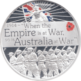 2014 SILVER $1 AUSTRALIA ( PROOF ) - SILVER WORLD COINS - Cambridgeshire Coins