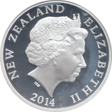 2014 SILVER $1 NEW ZEALAND ( PROOF ) - SILVER WORLD COINS - Cambridgeshire Coins
