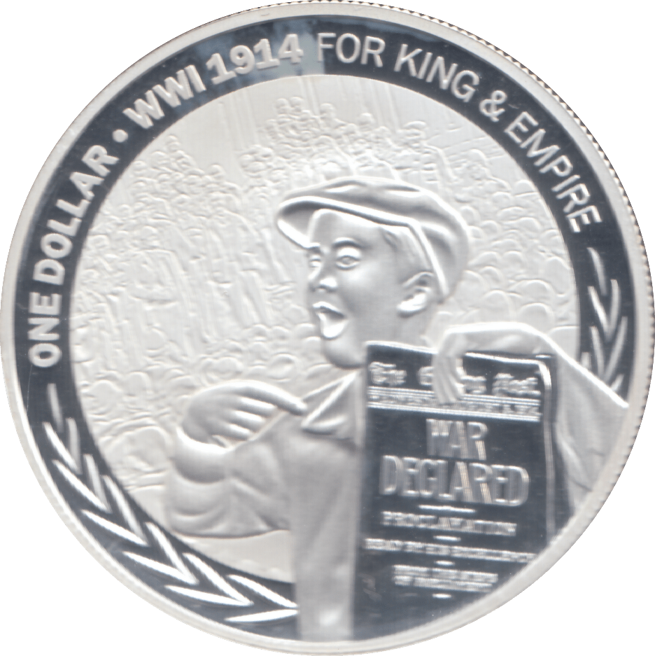 2014 SILVER $1 NEW ZEALAND ( PROOF ) - SILVER WORLD COINS - Cambridgeshire Coins