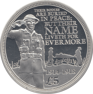 2014 SILVER £5 JERSEY ( PROOF ) - SILVER WORLD COINS - Cambridgeshire Coins