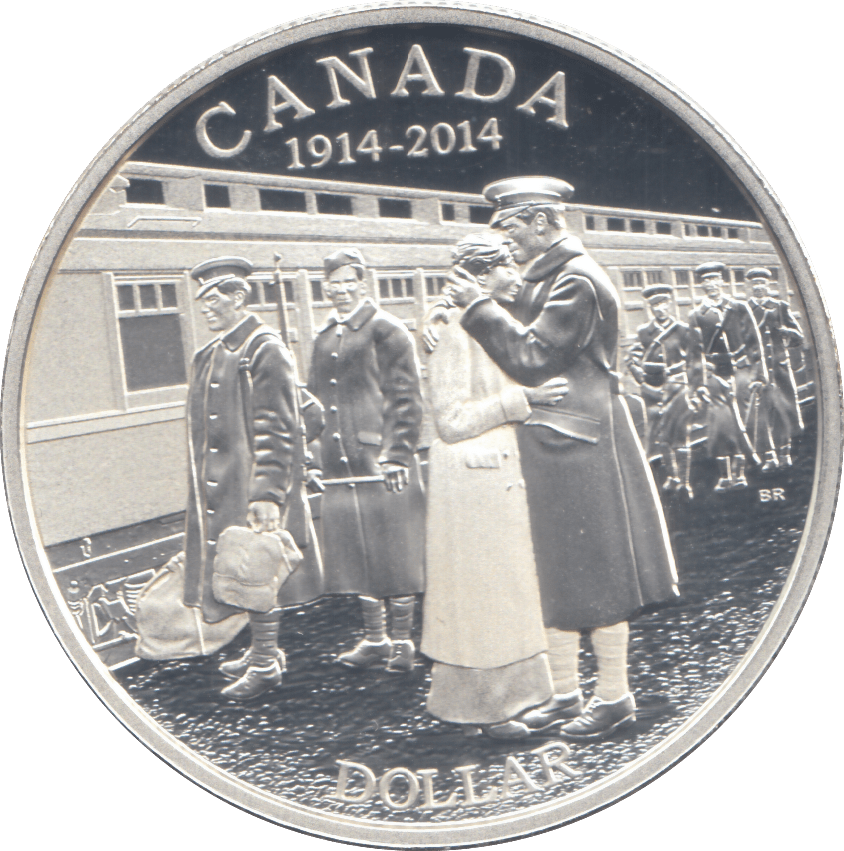 2014 SILVER $ CANADA ( PROOF ) - SILVER WORLD COINS - Cambridgeshire Coins