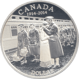 2014 SILVER $ CANADA ( PROOF ) - SILVER WORLD COINS - Cambridgeshire Coins