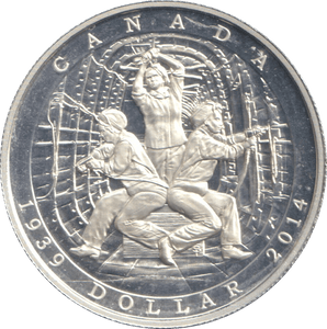 2014 SILVER DOLLAR CANADA - SILVER WORLD COINS - Cambridgeshire Coins