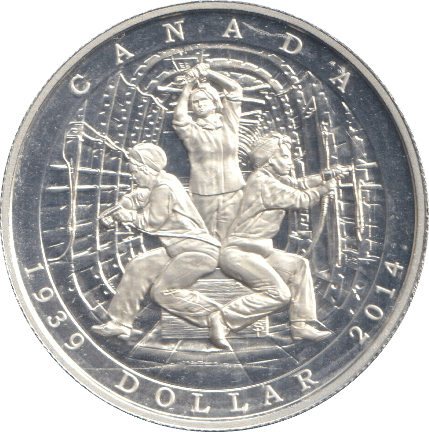 2014 SILVER DOLLAR CANADA - SILVER WORLD COINS - Cambridgeshire Coins