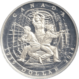 2014 SILVER DOLLAR CANADA - SILVER WORLD COINS - Cambridgeshire Coins