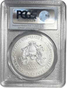 2014 SILVER EAGLE $1 FIRST STRIKE PCGS MS 70 USA - NGC SILVER COINS - Cambridgeshire Coins