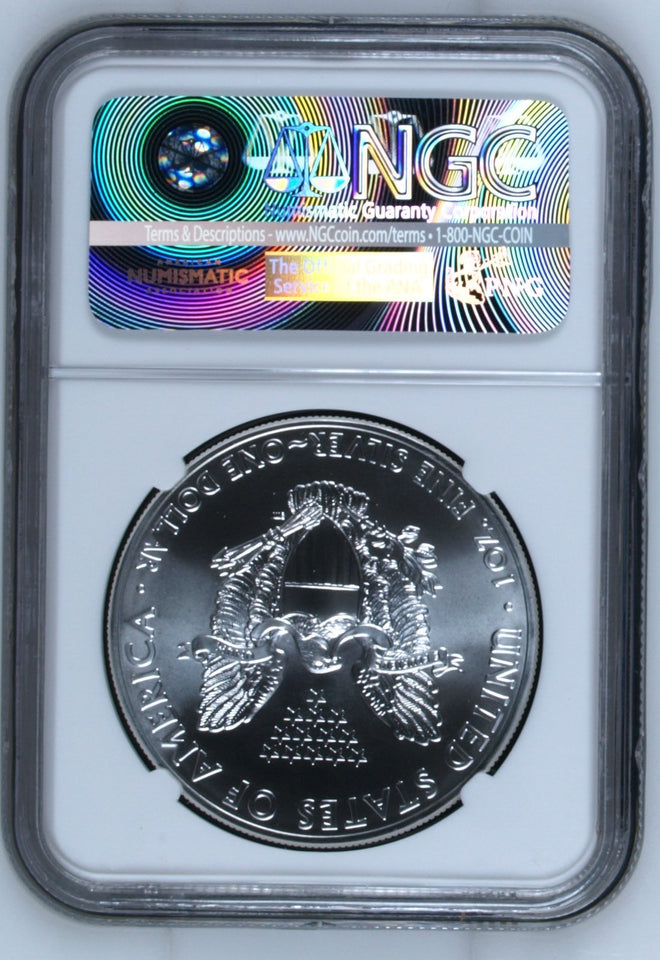 2014 SILVER EAGLE $1 NGC MS 70 USA REF - 1 - NGC SILVER COINS - Cambridgeshire Coins