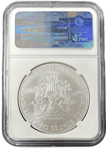 2014 SILVER EAGLE $1 STRUCK AT SAN FRANCISCO MINT EARLY RELEASES NGC MS 69 USA - NGC SILVER COINS - Cambridgeshire Coins