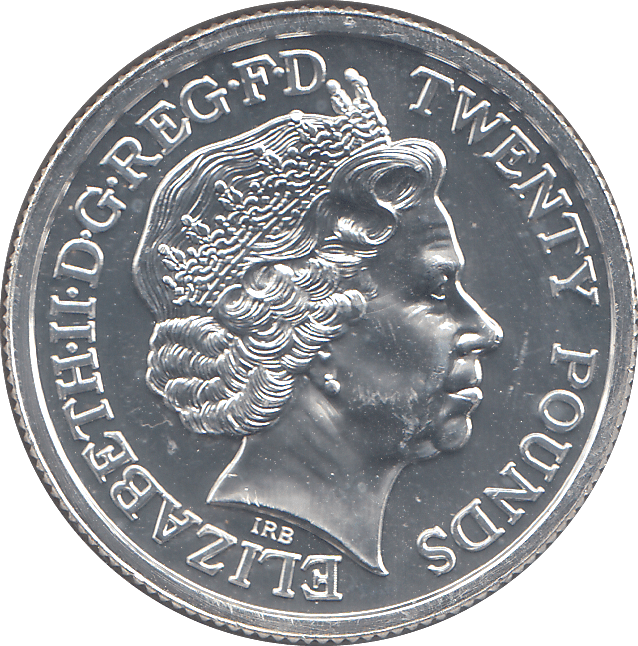 2014 SILVER FIRST WORLD WAR TWENTY POUNDS - SILVER WORLD COINS - Cambridgeshire Coins