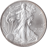 2014 SILVER LIBERTY DOLLAR USA - SILVER WORLD COINS - Cambridgeshire Coins