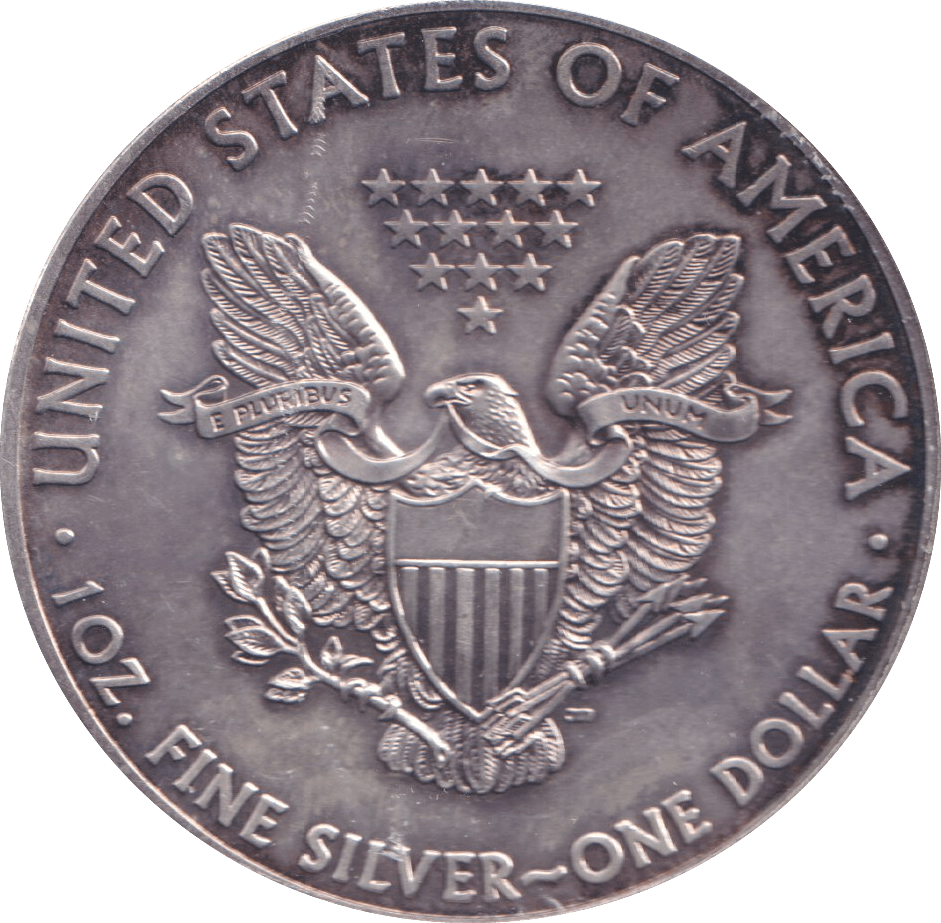 2014 SILVER ONE DOLLAR USA - SILVER WORLD COINS - Cambridgeshire Coins