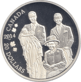 2014 SILVER PROOF 20 DOLLAR CANADA - SILVER WORLD COINS - Cambridgeshire Coins