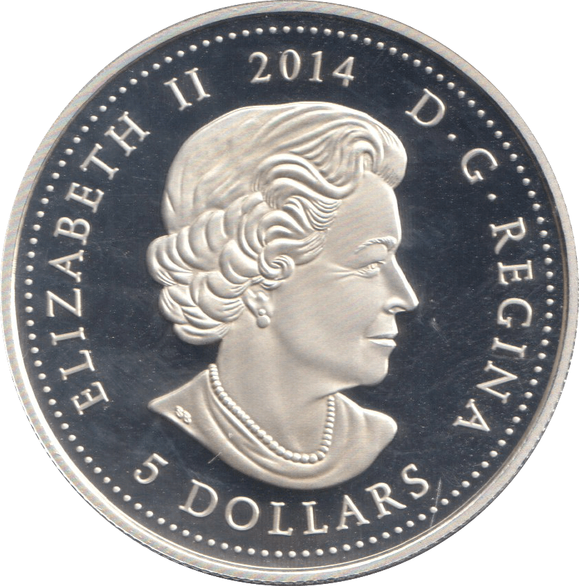 2014 SILVER PROOF 20 DOLLARS CANADA - SILVER WORLD COINS - Cambridgeshire Coins